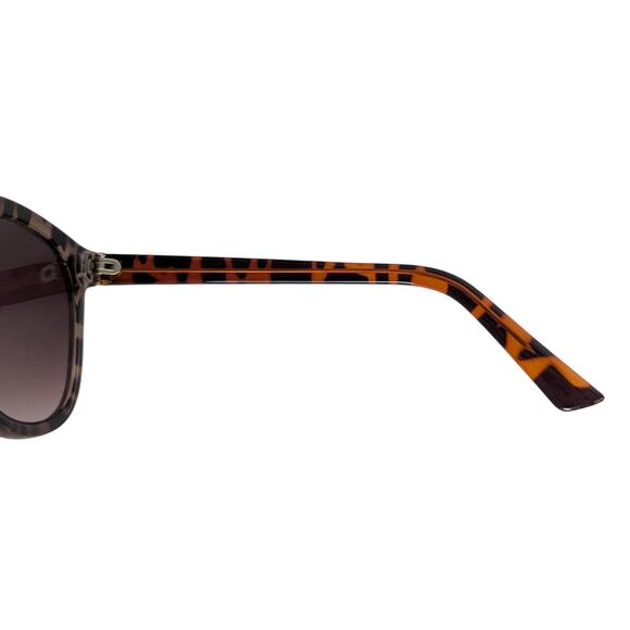 Tortoiseshell Beige UV Protection Sunglasses Retro Chic Summer Shades - Picture 5 of 7